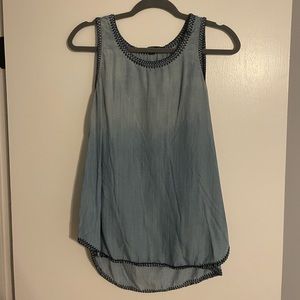 Size L Target chambray tank top